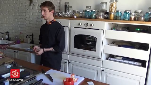 Мастер-класс по нарезке продуктов японскими кухонными ножами смотреть онлайн