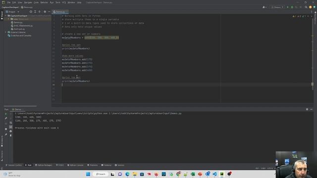 Python Tutorial 8: Working with sets смотреть онлайн