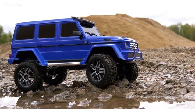 NICE RC CRAWLER, TRAXXAS TRX-4 MERCEDES-BENZ G500, AMEWI CRAWLER TRAILER IN SCALE 1:10 смотреть онлайн