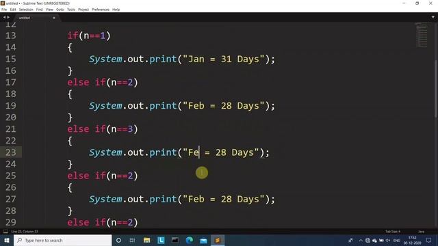 Java program to input month number and print number of Days | Learn Coding смотреть онлайн