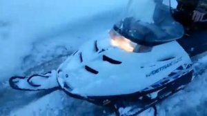 Polaris Widetrak LX по воде.