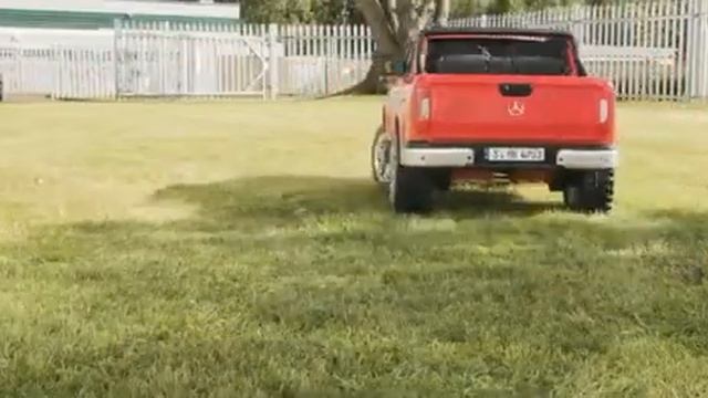 Детский электромобиль MERCEDES BENZ X CLASS - Магазин детских электромобилей Cars12volt смотреть онлайн