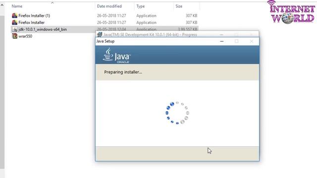 How to install Java JDK 10 on Windows 10 ( with JAVA_HOME ) By Internet World смотреть онлайн