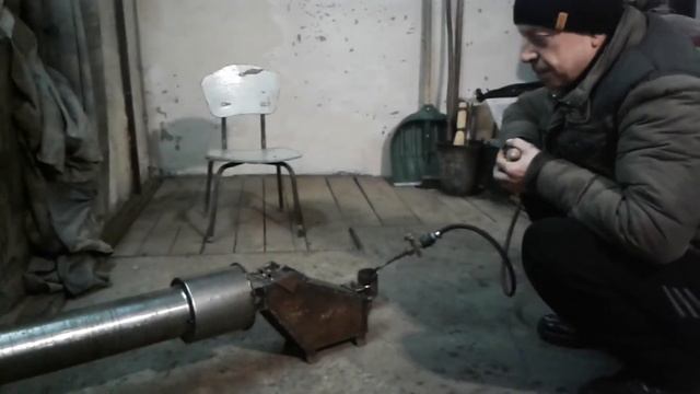 Печка на отработке Smolly смотреть онлайн