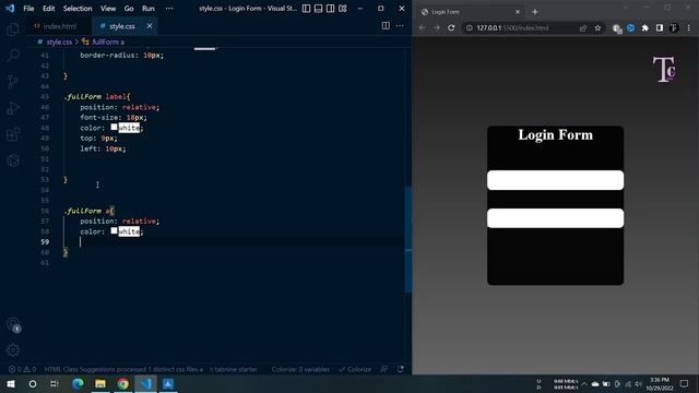 Full Animated Login Form using HTML & CSS only || No JavaScript 2022 смотреть онлайн