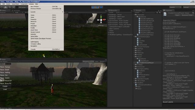 Unity RPG C# Progress from HBD Tutorials смотреть онлайн