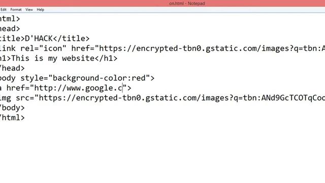 Hide A Link Behind The Image(HTML Tutorial-5) смотреть онлайн