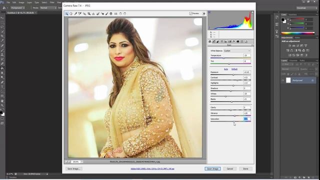 Camera Raw Effect in Photoshop CS6 ! смотреть онлайн