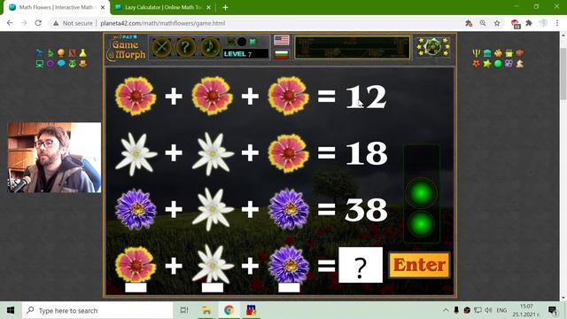 Math Flowers - Fun Mathematical Exercise смотреть онлайн