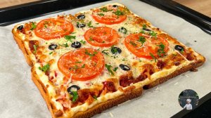 ❗️Как я раньше не узнала об этом рецепте! Пицца на хлебе! Невероятно вкусно и готовится быстро!