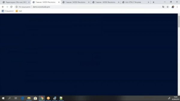 Сайт на CMS MODX за 45 минут