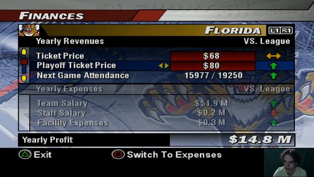 NHL 2004 - GM Mode - Florida Panthers ep 2 смотреть онлайн
