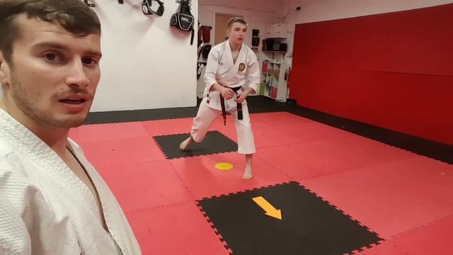 How to perform the jump in the kata Unsu смотреть онлайн
