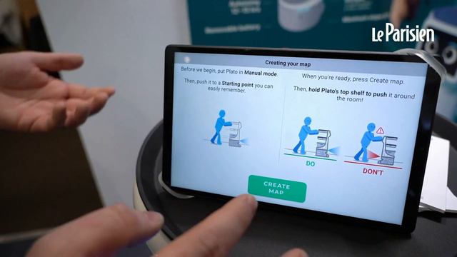 Plato, le robot français qui va vous servir au restaurant смотреть онлайн