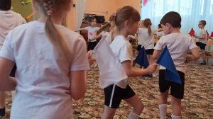 "Спортивный марш" МБОУ "СОШ /11" СП "Детский сад /32"п. Оверята