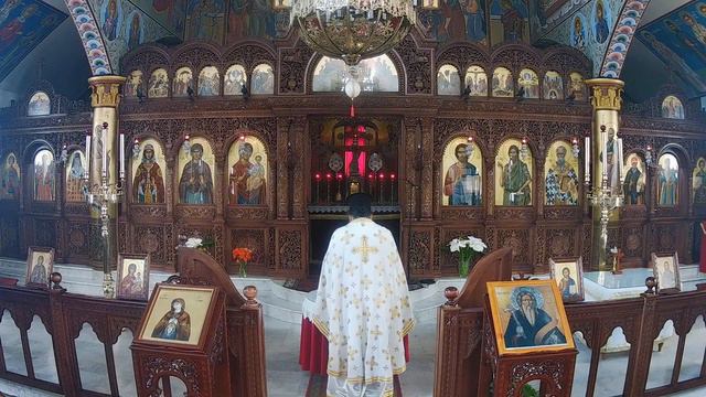Matins and Divine Liturgy: Saint Neofytos the Recluse of Cyprus (28/09/20) смотреть онлайн