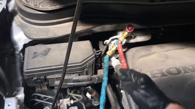 2018 Honda pilot possible pattern R1234YF refrigerant leak￼, Has anybody seen this ? ￼ смотреть онлайн
