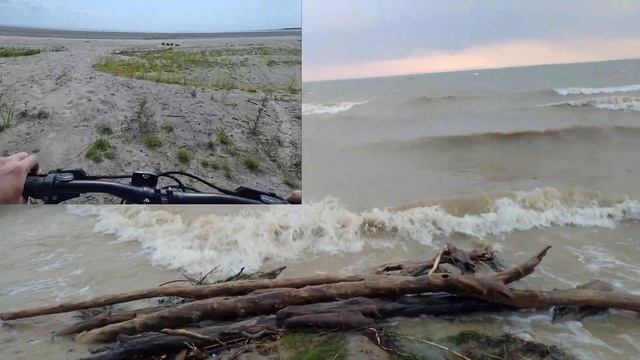 Краснодарское водохранилище штормит!? смотреть онлайн