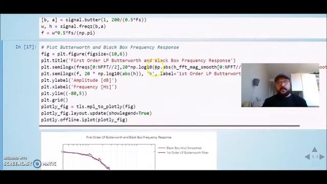 Multirate Signal Processing: 03 Frequency Response - 09 Butterworth Filter смотреть онлайн