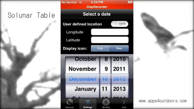 Solunar table - App review смотреть онлайн
