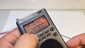 Всеволновый радиоприемник-сканер Retekess TR110 весом 110 грамм.Как услышать рации вашего города