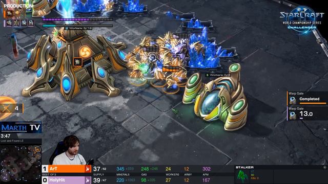 EU Qualifier #1 - ArT (P) vs HolyHit (P) - WCS Valencia Challenger смотреть онлайн