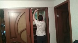 установка доборов на раздвижную дверь
