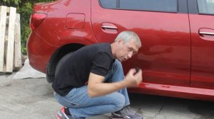 Тюнинг Рено Логан! установка порогов Braz