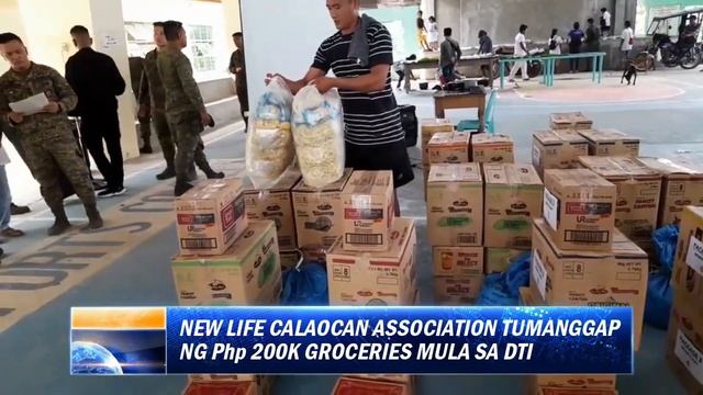 NEW LIFE CALAOCAN ASSOCIATION TUMANGGAP NG Php 200K GROCERIES MULA SA DTI смотреть онлайн