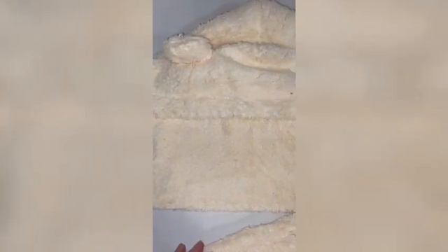 Шапка шарфик с ушками и варежками слоновая кость. Код товара:281452-5 смотреть онлайн