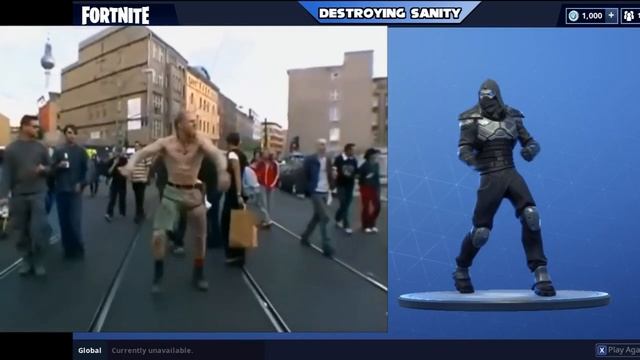 Intensity Dance in Real Life Fortnite смотреть онлайн