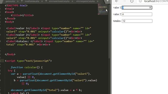 SUMAR EN TIEMPO REAL EN JAVASCRIPT Y HTML (FACIL Y RAPIDO) смотреть онлайн