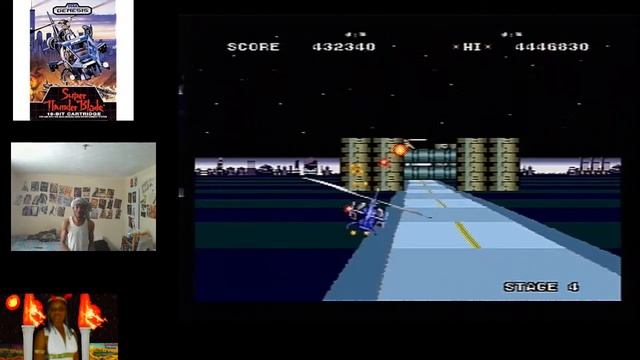 Super Thunder Blade Sega Genesis Playthrough 1? смотреть онлайн