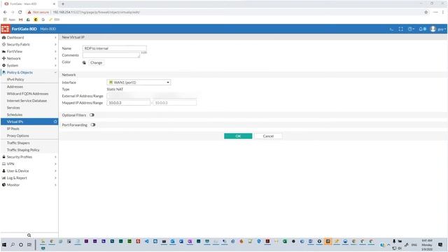 How to Configure Port Forwarding on a Firewall or Router | FortiGate 80D - Fortinet (Corrected) смотреть онлайн