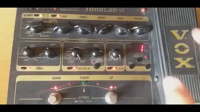 Vox tonelab ST tutorial didáctico pedal de expresión смотреть онлайн