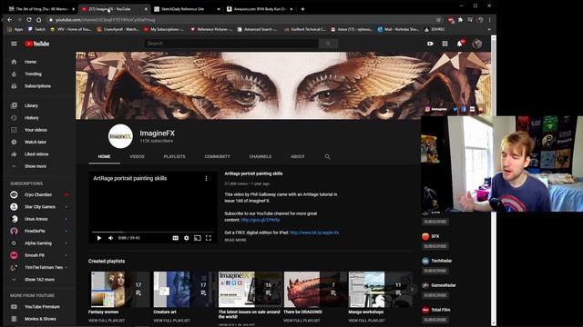 Improve your art with good reference! смотреть онлайн