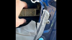 Hyundai Accent 2007 замена внешней ручки двери