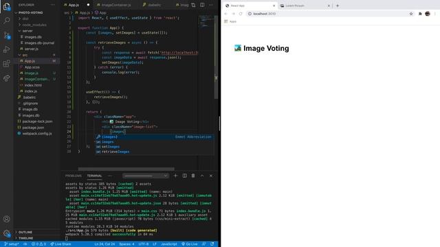 React Project: Photo Voting App смотреть онлайн