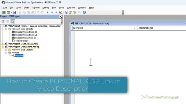 Excel + ChatGPT - Center Across Selection Shortcut Macro! смотреть онлайн