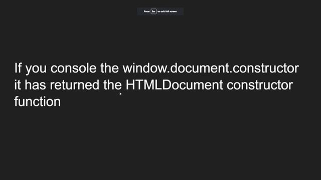 28. Document Vs Document Object And HTML Document Object And Its Difference - DOM
