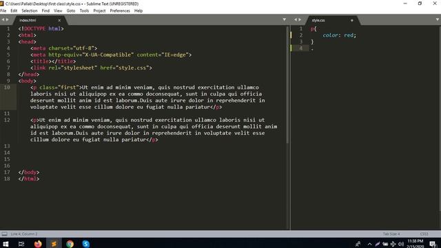 How to link External CSS in HTML | How to add Style Sheet in HTML | how to link style sheet in HTML смотреть онлайн