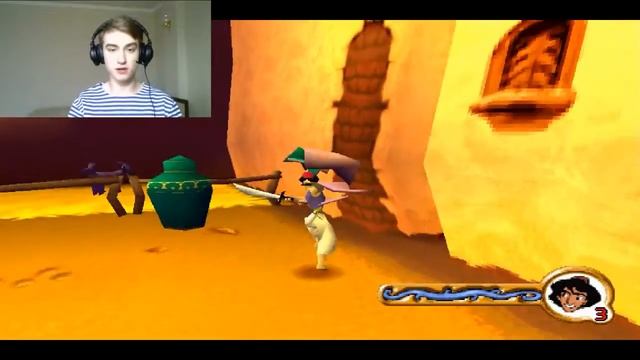 Аладдин и Арабская Ночь! Disney’s Aladdin in Nasira’s Revenge прохождение на ps1|Суперген смотреть онлайн
