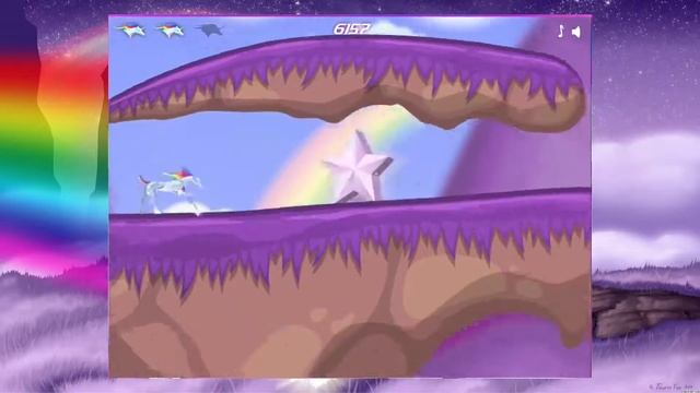 Robot Unicorn Attack Evolution - Gameplay смотреть онлайн