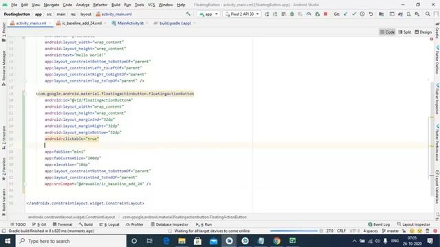 FloatingActionButton in Android Kotlin смотреть онлайн