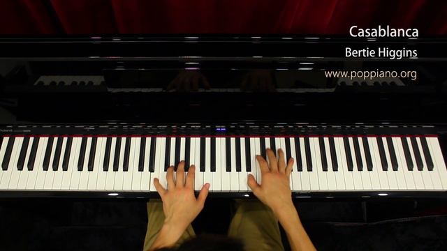 ♫ Casablanca - Bertie Higgins (piano) instrumental / play by ear смотреть онлайн