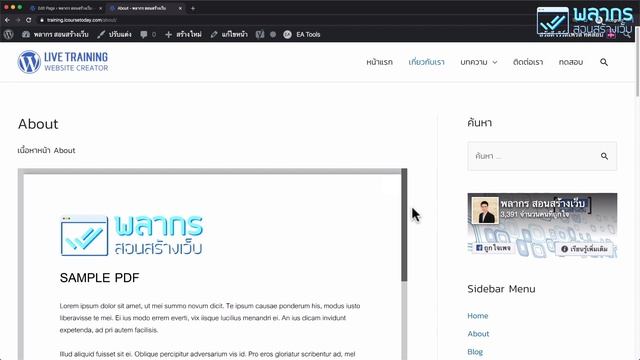 ฝังไฟล์ PDF WORD EXCEL ใน Wordpress ได้ใน Plugin เดียว ? смотреть онлайн
