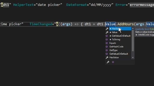How To Use MudBlazor DatePicker, DateRangePicker And TimePicker In Blazor
