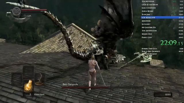 How to Beat Dark Souls in Under 1 Hour - Any% Speedrun with Walkthrough Commentary смотреть онлайн
