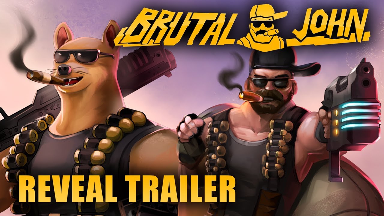 BRUTAL JOHN - Reveal Trailer - ПК - PC - Steam смотреть онлайн