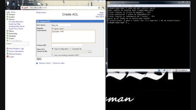How to install and configure a squid proxy server in ubuntu(2mins) (1080) смотреть онлайн